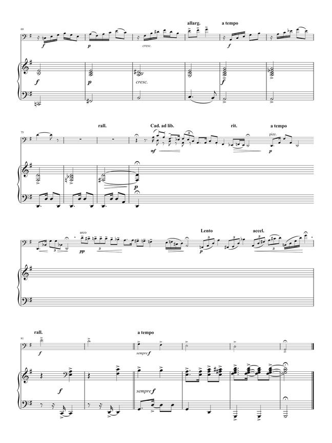 Red Sombrero - pro violoncello a klavír